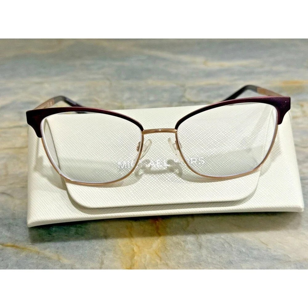 Michael Kors ADRIANNA IV MK3012‎ 1108 51 Eyeglass Frames Cordovan Rose Gold